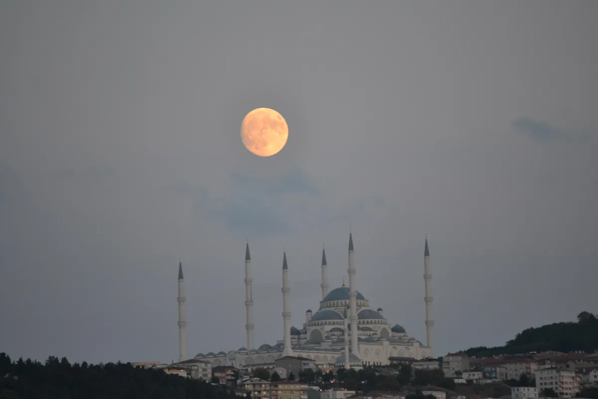 ITAP of a mosque in Istanbul Turkey