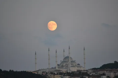 ITAP of a mosque in Istanbul Turkey