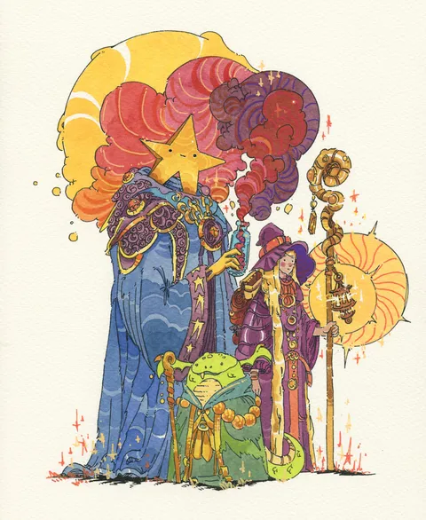 Travel Trio, JohnGagneArt, Watercolor, 2024