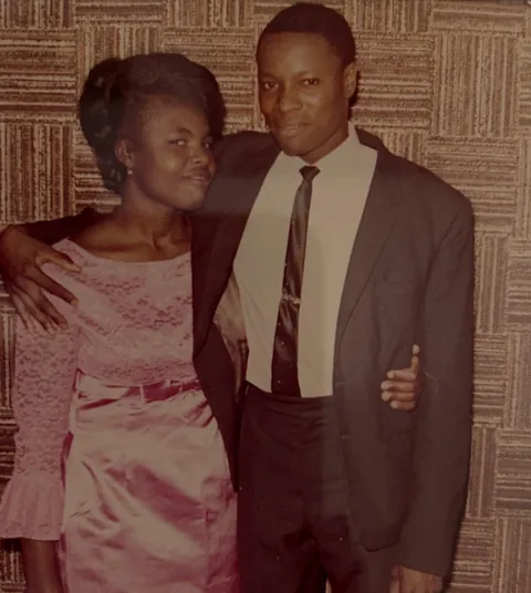 My parents at a family wedding, 1970’s. UK