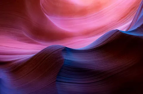 Desert Wave Antelope Canyon, Arizona [OC] [2048x1348]