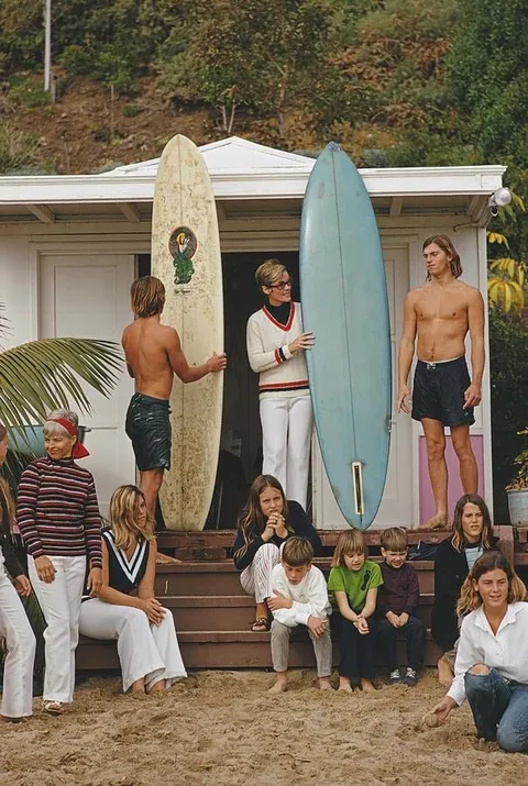 Photographs taken in California by Slim Aarons (1950s-1970s)