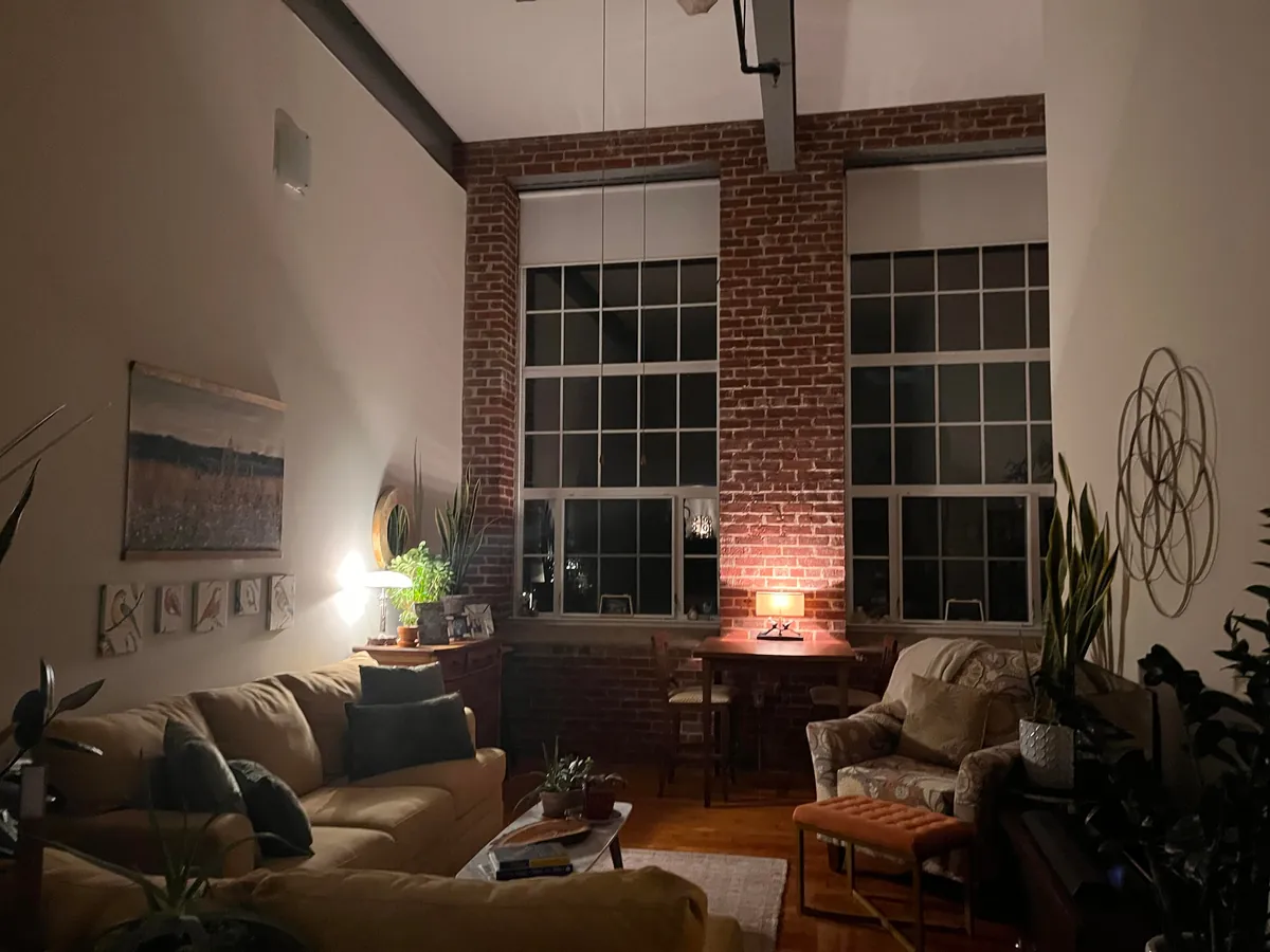 My spot along a river in an old mill.