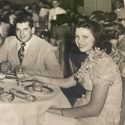 My grandparents in the 1940s