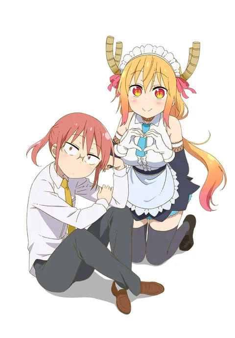 "Miss Kobayashi's Dragon Maid S" new key visual