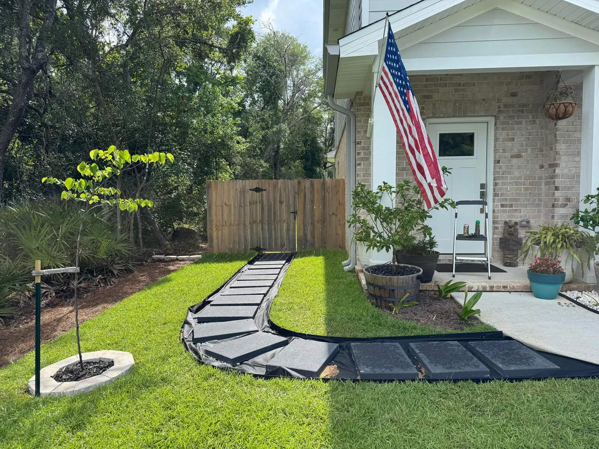 Part one project sidewalk complete!