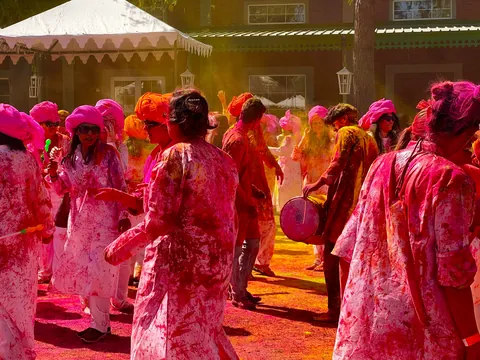 India Golden Triangle During Holi
