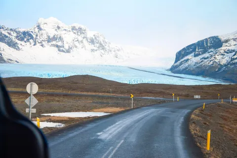 My favourite view on the South Iceland ring road. I find glaciers beautiful.