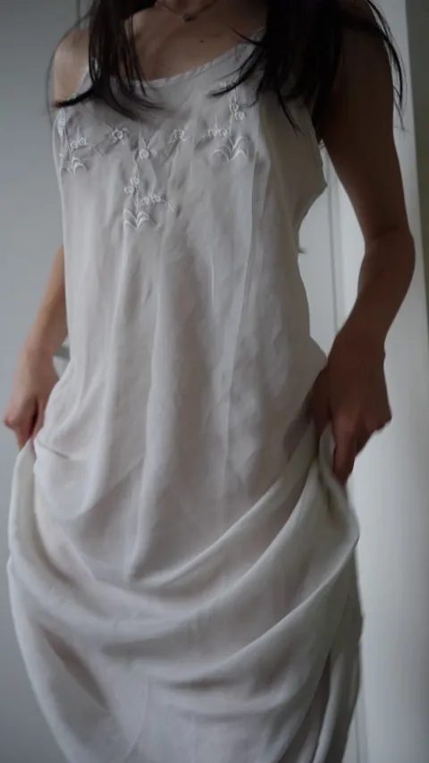 I like it better once the dress is off.