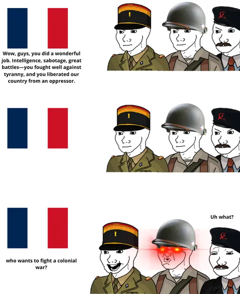 From fighting facism to fighting... independant fighters?