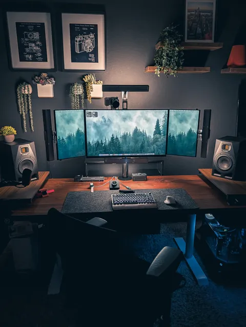 Got matching side monitors