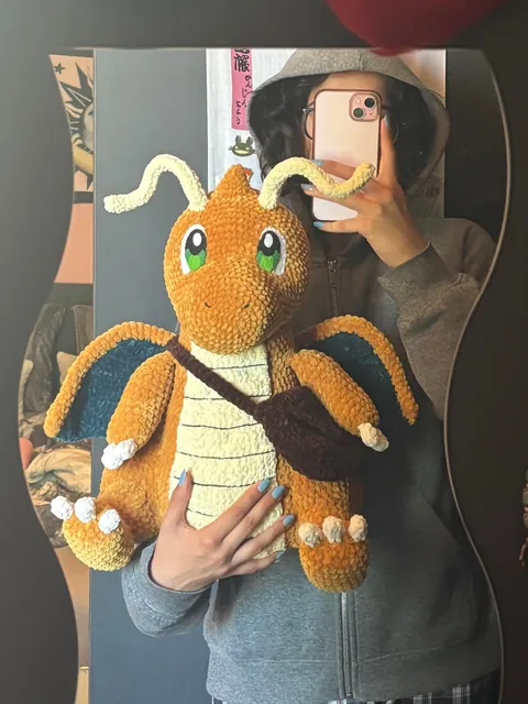 [OC] Crochet Dragonite