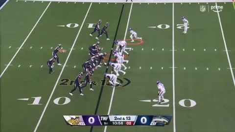 [Highlight] Justin Herbert's pass is intercepted for an Isaiah Rodgers pick-6, until the call is overturned to incomplete by replay