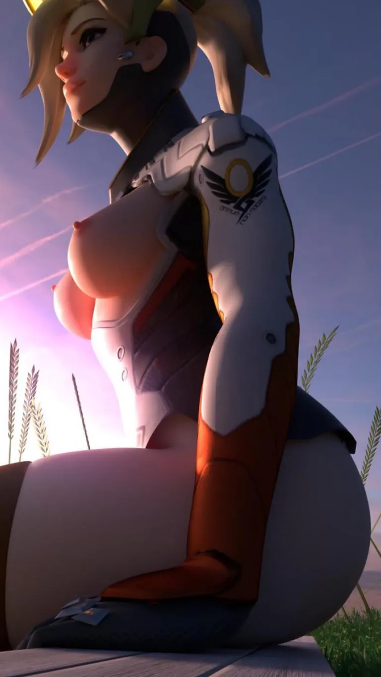 Mercy Admiring the Sunrise (Sageofosiris)