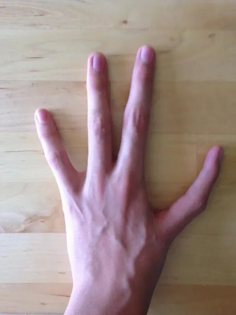 I have only four fingers on my left hand, and have and index finger instead of my thumb