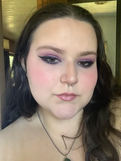 purple eyeshadow for brown eyes 💜