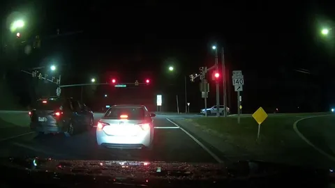 [OC] In Maryland, those with a green light must yield to those with a yield sign. I can't believe I made such a rookie driver mistake!