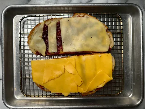 [Homemade] grilled meatball melt