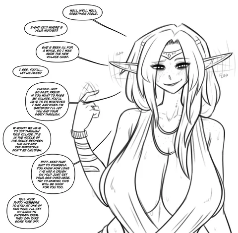 She's going for it by @TrueLordPotato