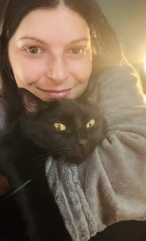 This is Kiki, the cuddliest cat I’ve ever met!