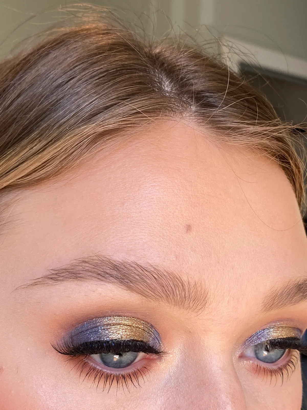 Halo eye using the nabla cosmetics dreamy 2 palette