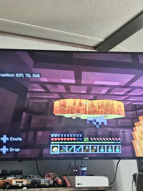 I left my console running while I went to work