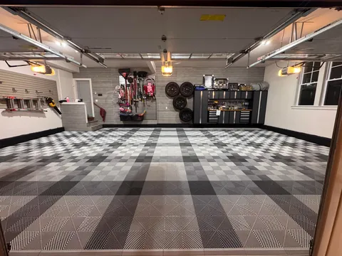 Graduated to a Swisstrax Garage Floor