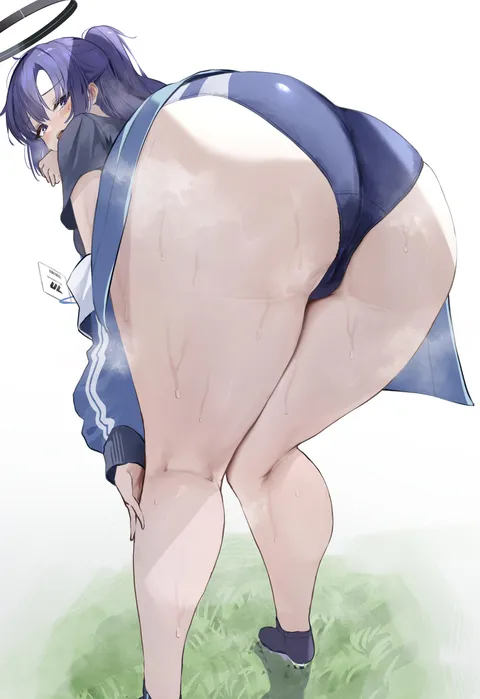 Yūka's sweaty ass ass