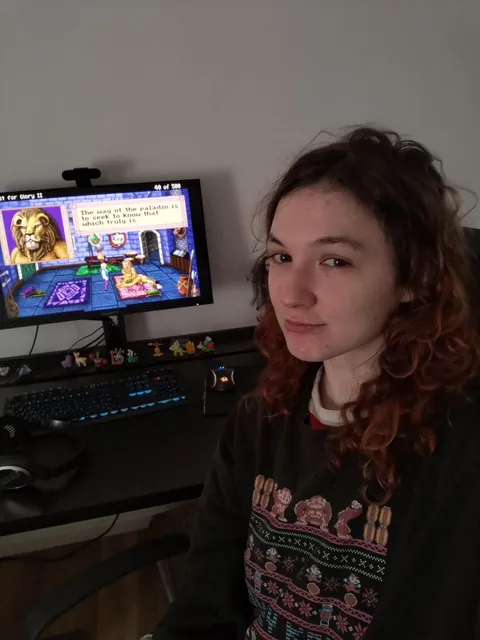 Me before and a[f]ter we play Quest for Glory 2