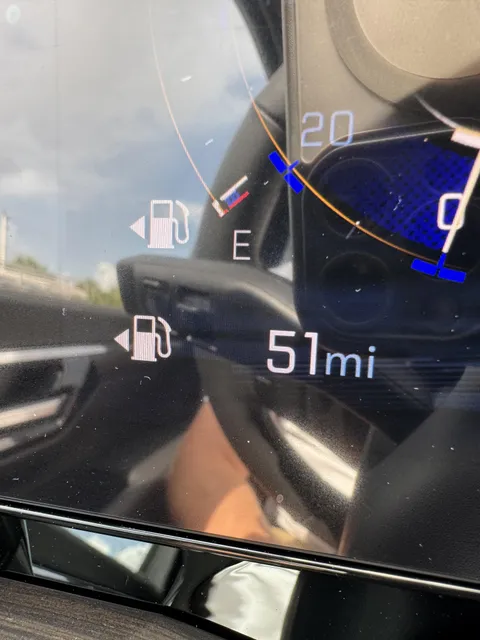 Wife and I switched cars for the day.  Any guesses as to whose car this one is??