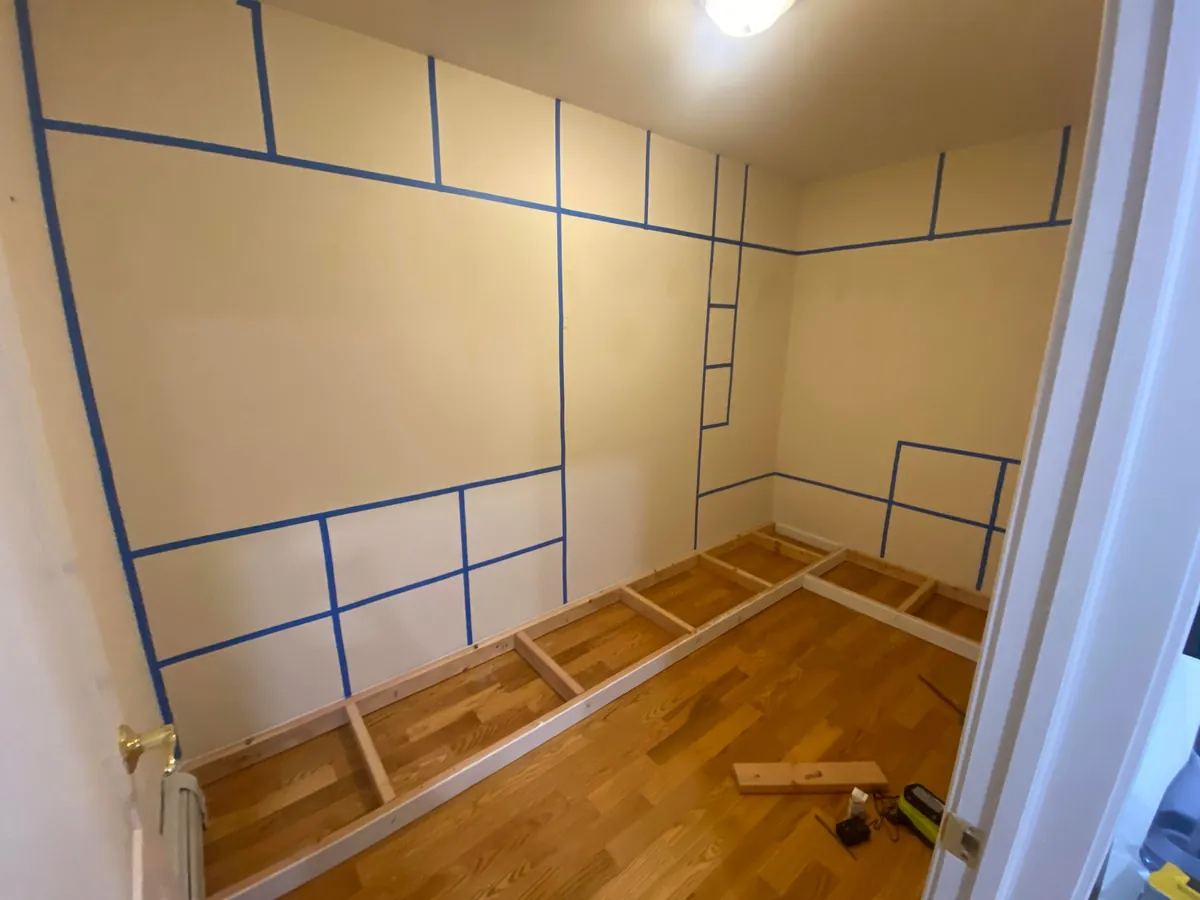 First time DIY project. Built a closet!