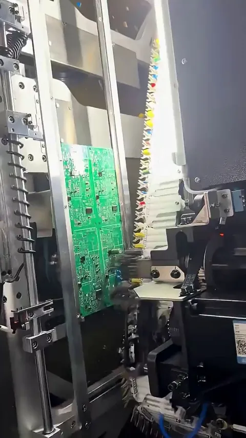 Machine Builds Circuit Board In Seconds