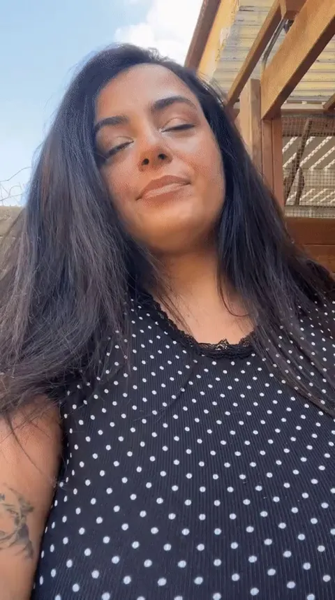 I always like to put on a show for my neighbor