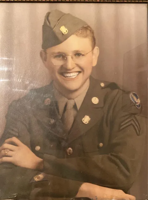 Jumping on the bandwagon, my Anti-Fascist Grandpa, WW2 US Army Air Corps.