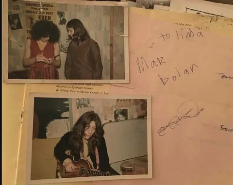 My mum and dad with T.Rex circa 1968