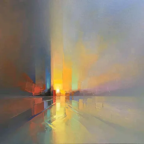 Nucleus, Jason Anderson, Oil on Linen, 2020.