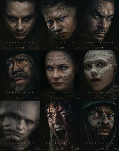 Official Character Posters for 'Dune: Part Three'