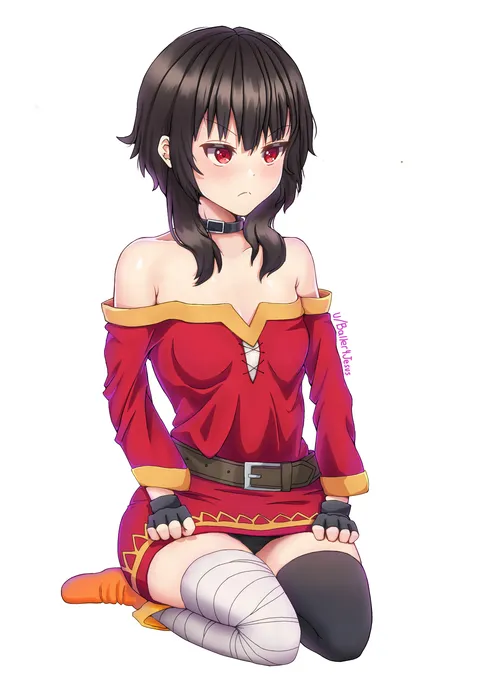 Seiza Megumin from Konosuba