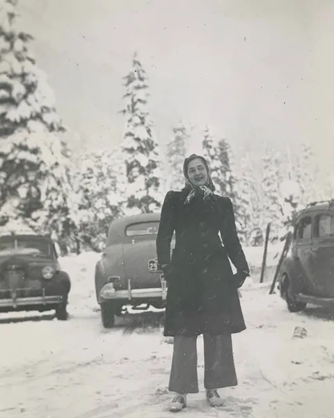 I found these photos while thrifting and reunited them with family