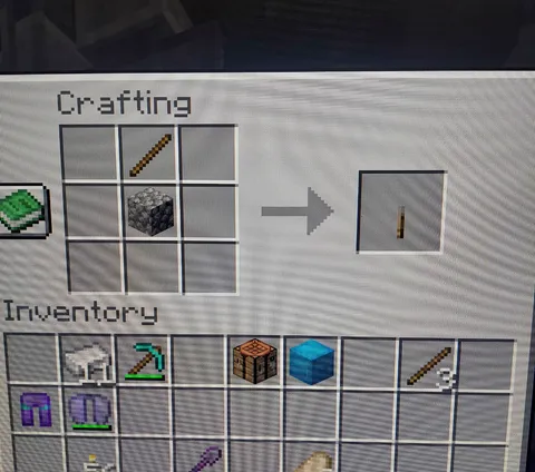 ok but why the craft for the lever is inverted