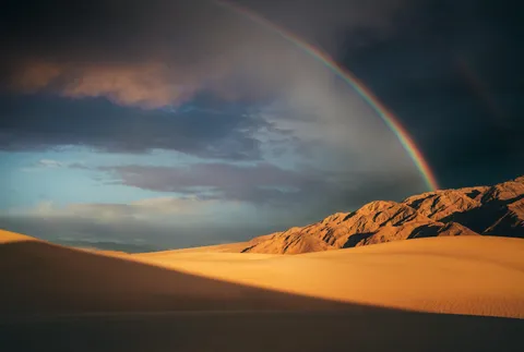 Death Valley Rainbow [OC] [3000x2019]