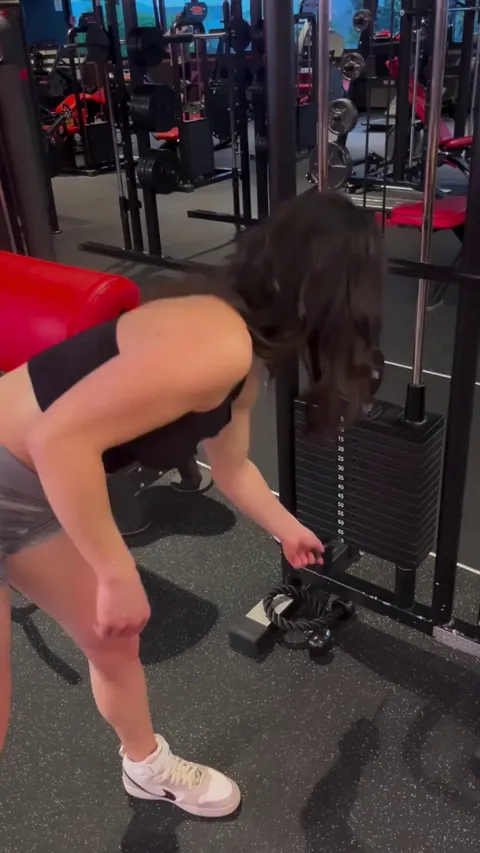 Amazing performance at the gym