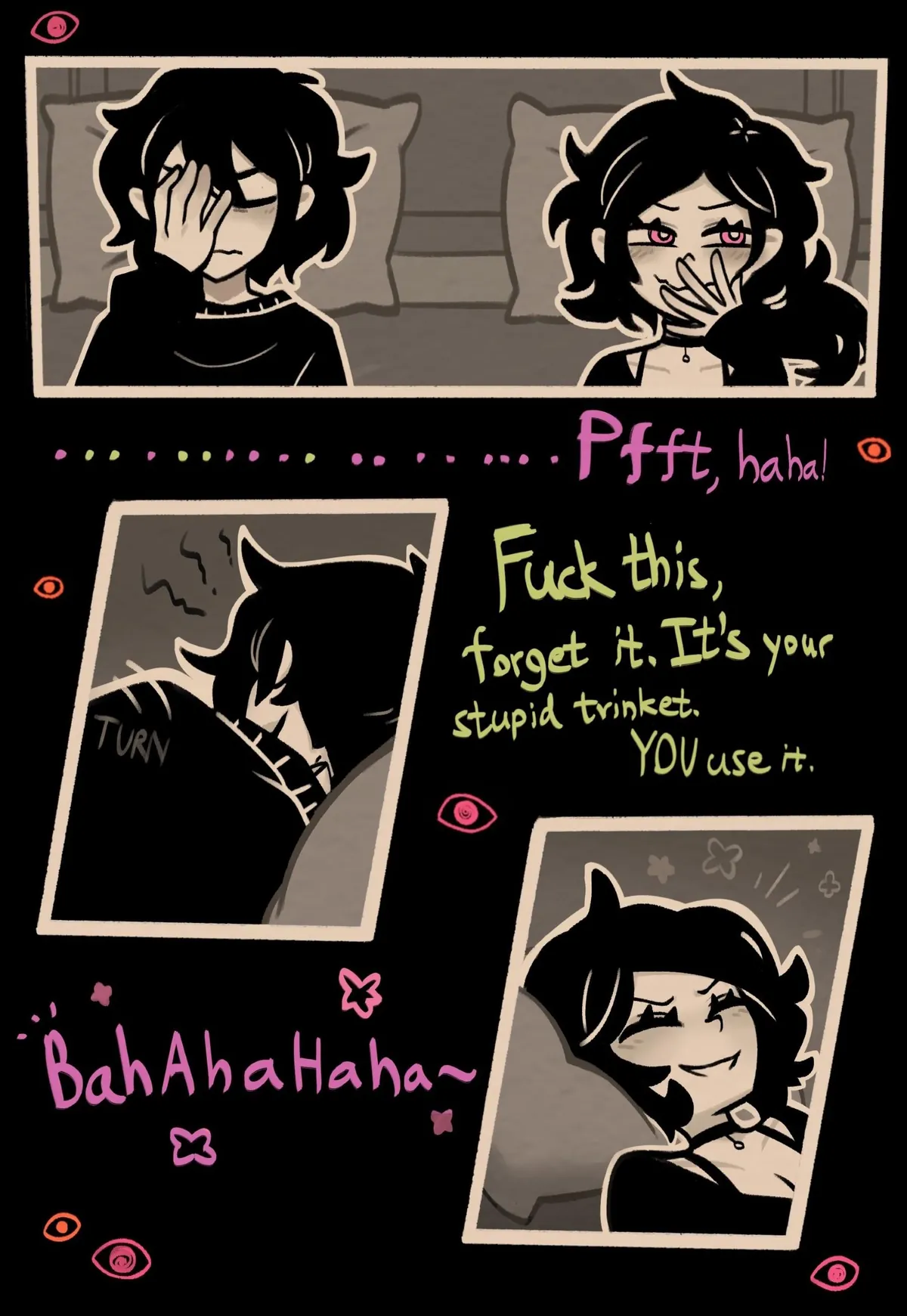 Andrew and Ashley share a bed [The Coffin of Andy and Leyley] (NotSorapoi)