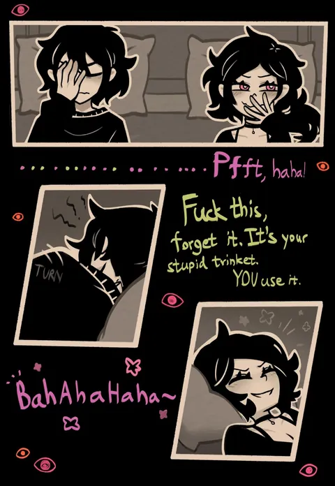 Andrew and Ashley share a bed [The Coffin of Andy and Leyley] (NotSorapoi)