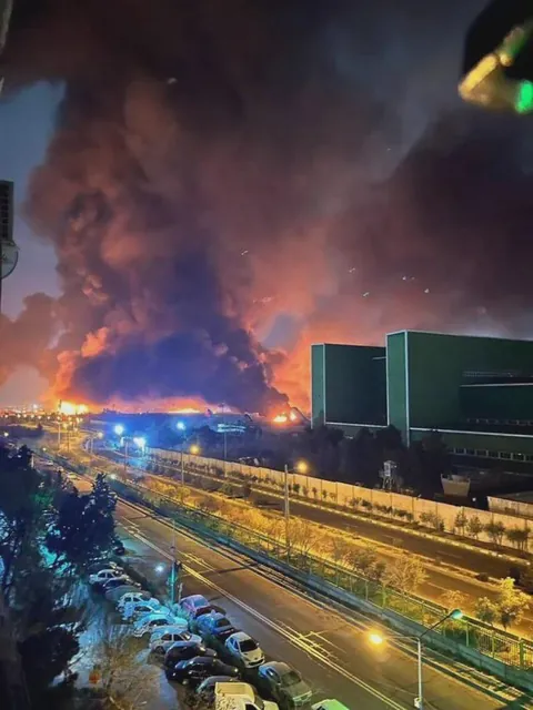 Mehrabad International Airport in Tehran, which houses a major base for the IRGC Airforce
