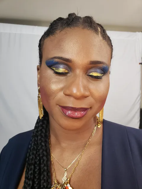 My SO is visually impaired and I'm learning how to do her makeup, yall taught me a lot last time! How'd I do here?