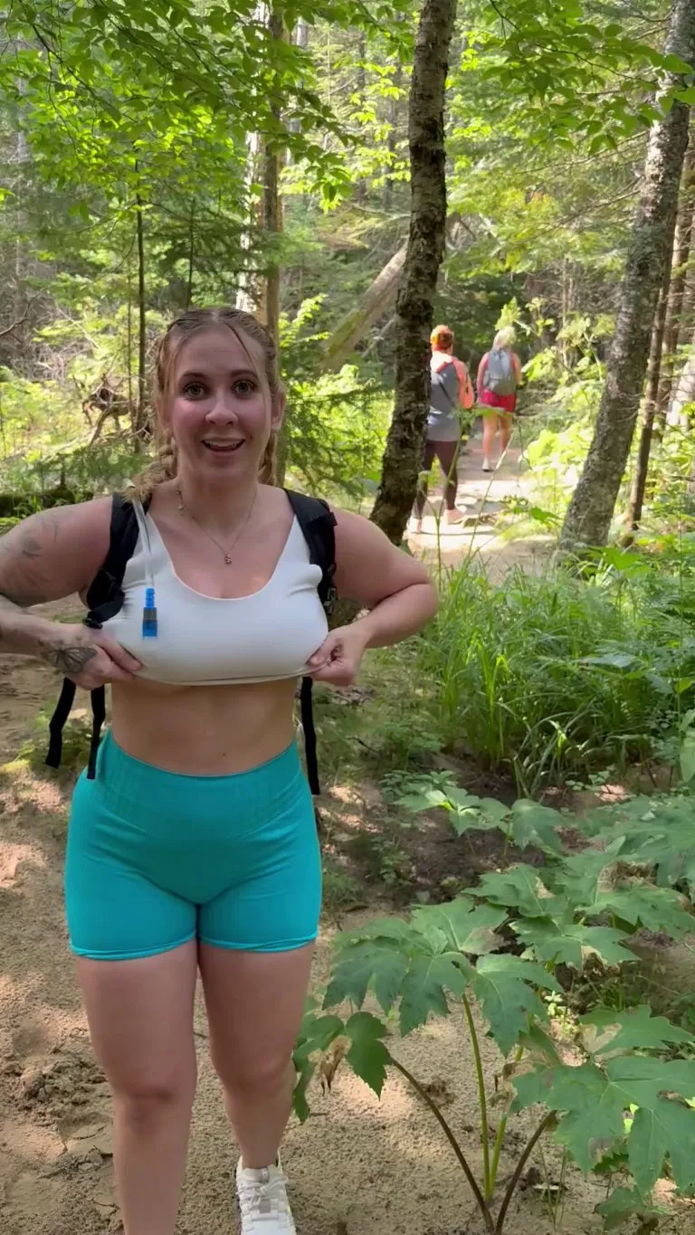 Making the hike more fun ;)