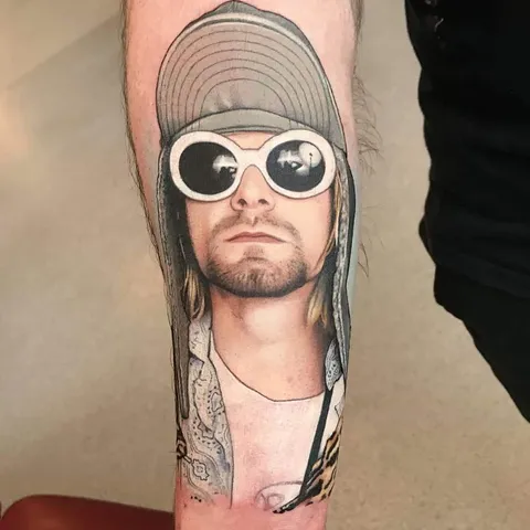 Kurt Cobain by David Corden at Semper, Edinburgh