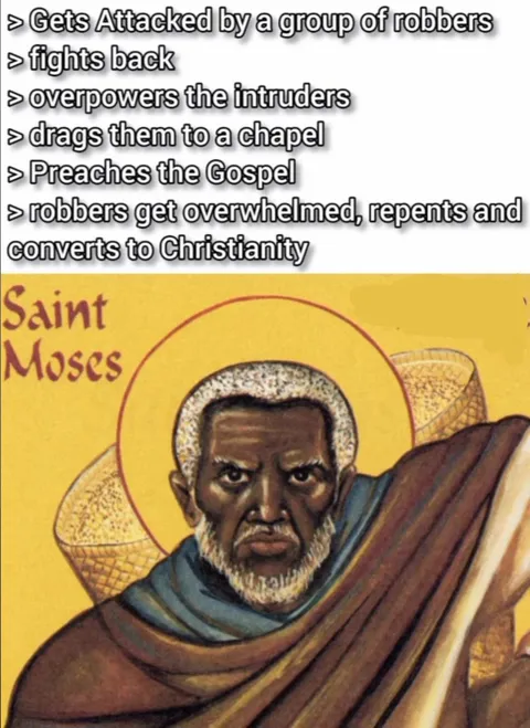 St Moses The Strong: What John Wick would be if he was a 4th century AD Christian saint