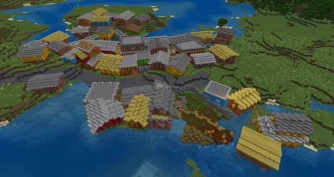 My first attempt at building a slum in Minecraft. How do I improve it?